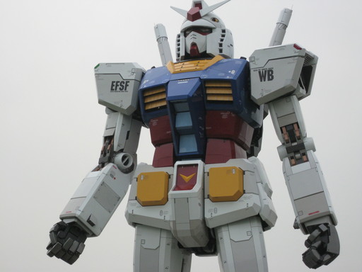 Обо всем - Восемнадцатиметровый RX-78 Gundam на страже Токио