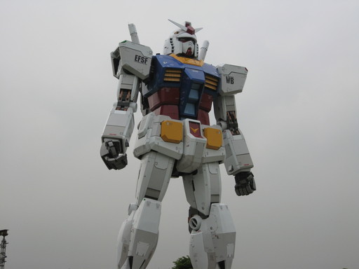 Обо всем - Восемнадцатиметровый RX-78 Gundam на страже Токио