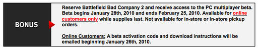 Battlefield: Bad Company 2 - Бета-тест Battlefield Bad Company 2 на PC 28 января? 