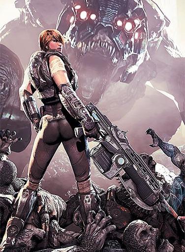 Edge: Gears of War 3 в апреле 2011. Первый тизер в апреле 2010 