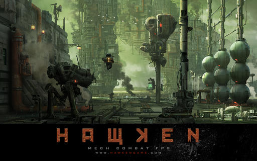 Hawken - Hawken: игра про роботов с видом из кабины.